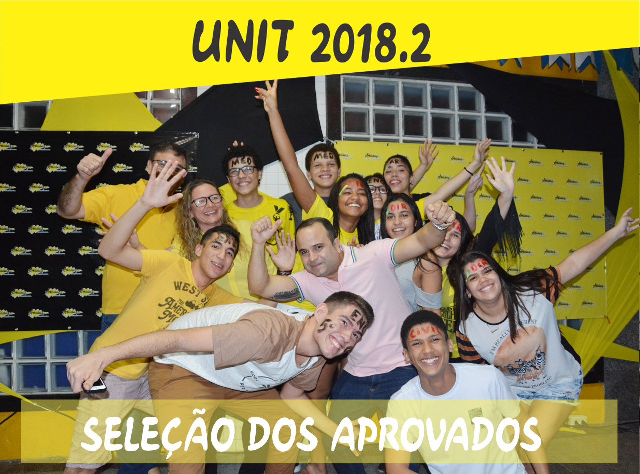 Mais fotos da comemoração dos aprovados UNIT 2018.2