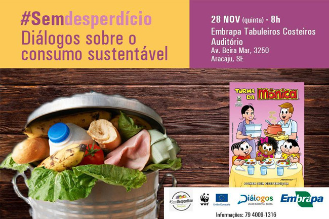 Colégio Amadeus participa do lançamento da Revista da Turma da Mônica contra desperdício de alimentos