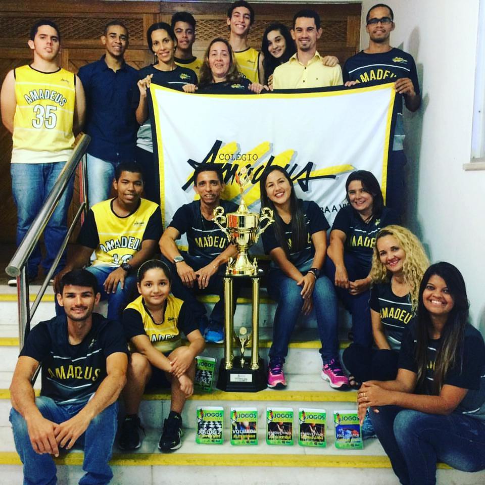 O Colégio Amadeus é 2º Lugar GERAL dos JOGOS ESCOLARES TV SERGIPE 2016