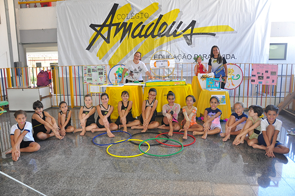 Alunas da Ginástica Rítmica participam de Mostra Olímpica